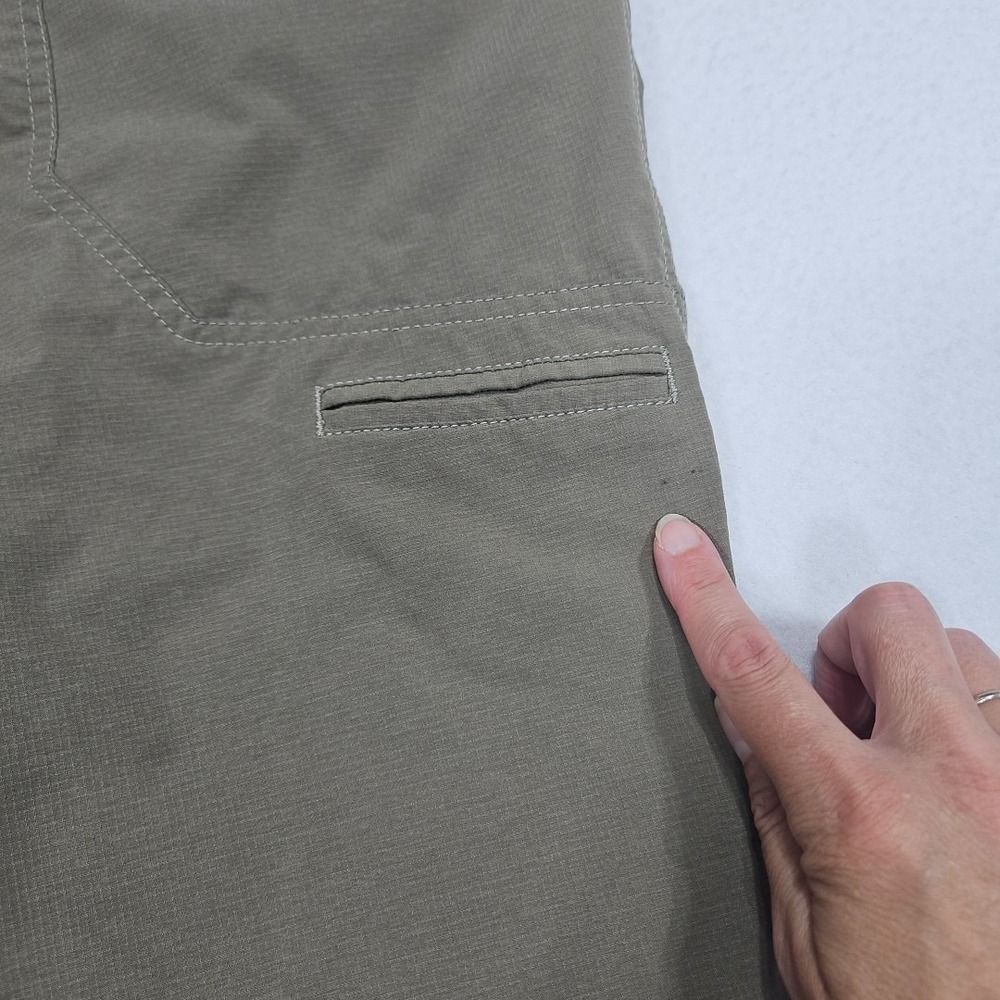 Kuhl Silencr Mens Size‎ 36 Cargo Shorts Brown Khaki Gray Ripstop Stretch Hiking - Picture 5 of 13